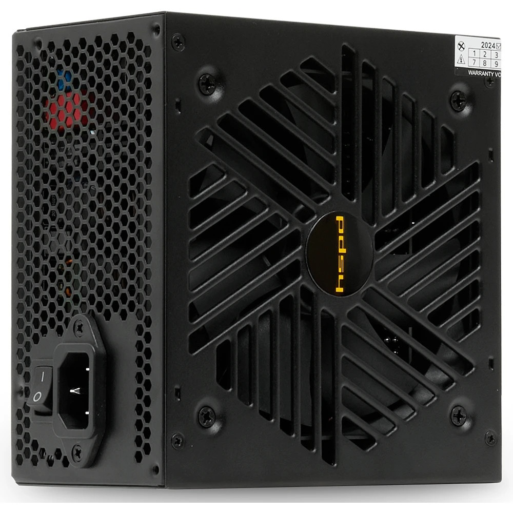 Блок питания HSPD, 1000W 80 PLUS  Gold (ATX, 2.52, Full modular, 1x24(20+4)pin mesh 550mm, 1xCPU*2 8