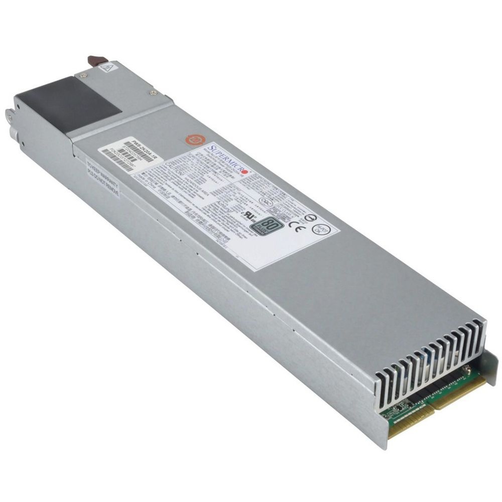 Серверный блок питания SuperMicro PWS-2K20A-1R, 2200Вт, 80 PLUS Titanium, 40мм, серый