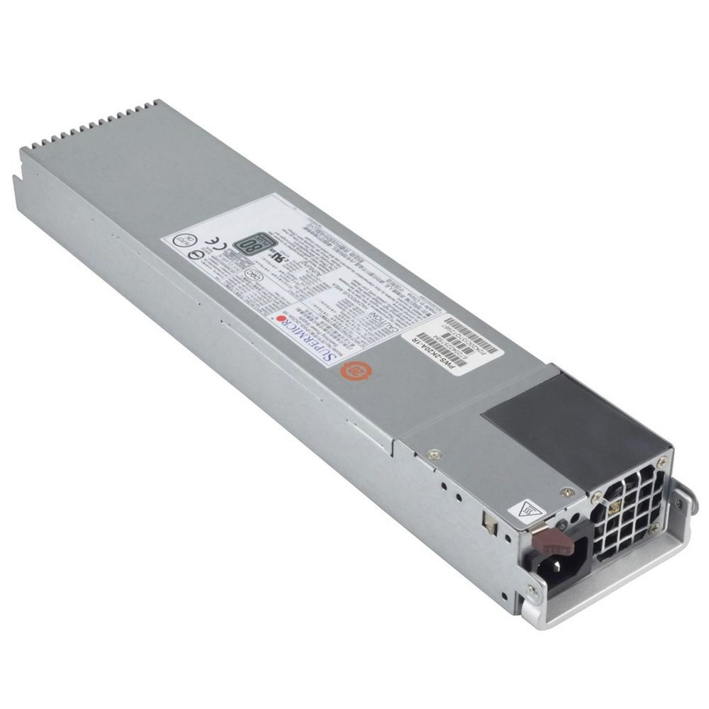 Серверный блок питания SuperMicro PWS-2K20A-1R, 2200Вт, 80 PLUS Titanium, 40мм, серый