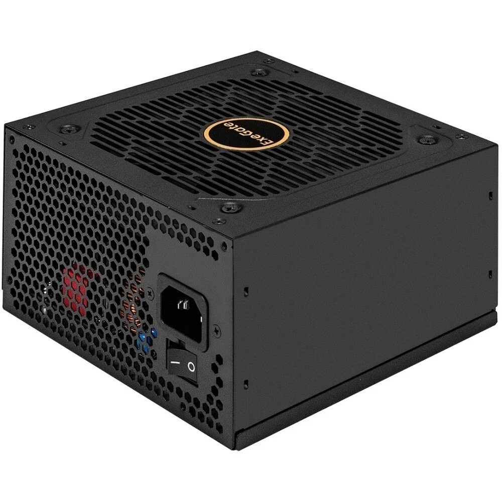 Блок питания ExeGate 750VSP FС (EX297232RUS), 750Вт, 80 PLUS Gold, 120мм, модульный, черный