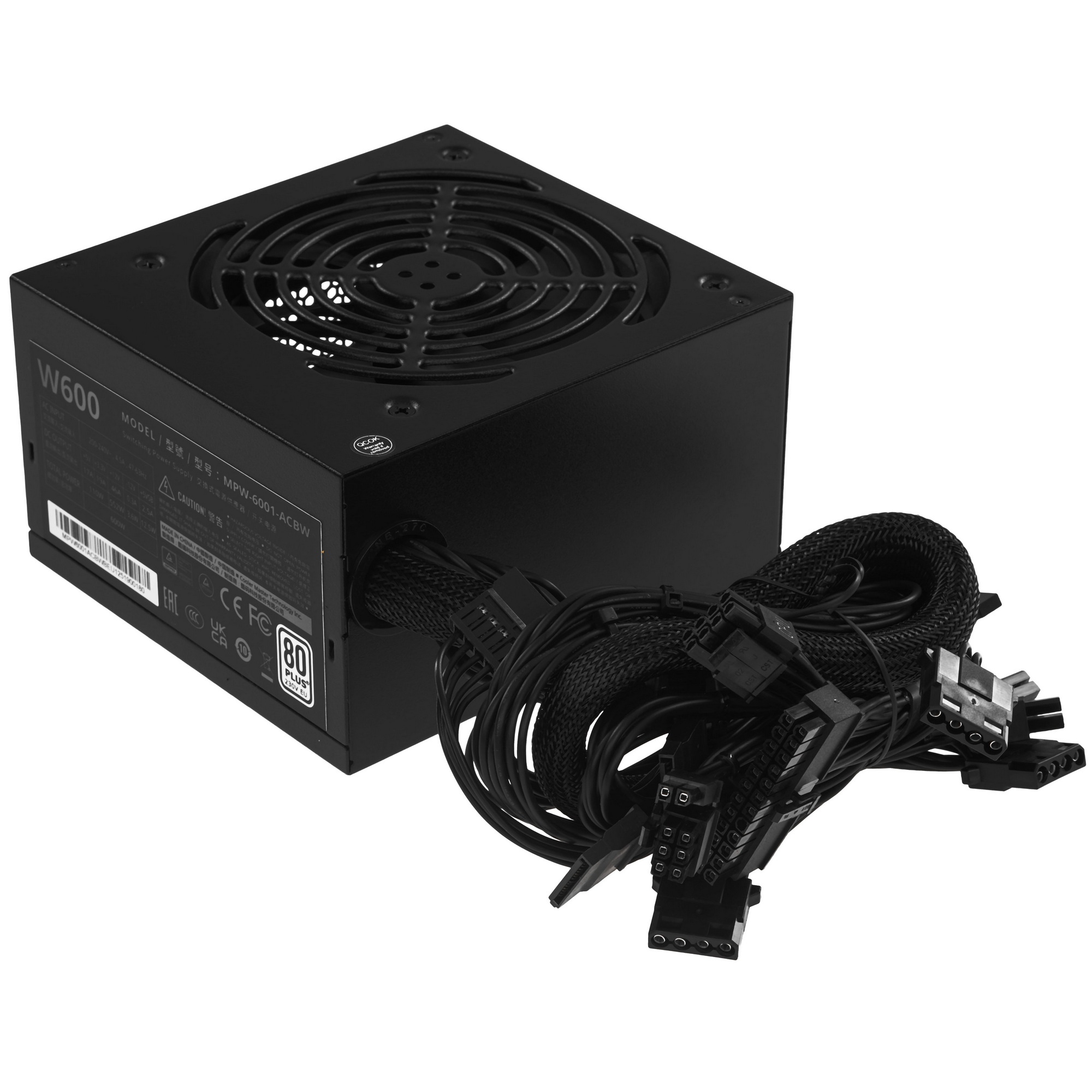 Блок питания COOLER MASTER ATX 600W MPW-6001-ACBW-BEU