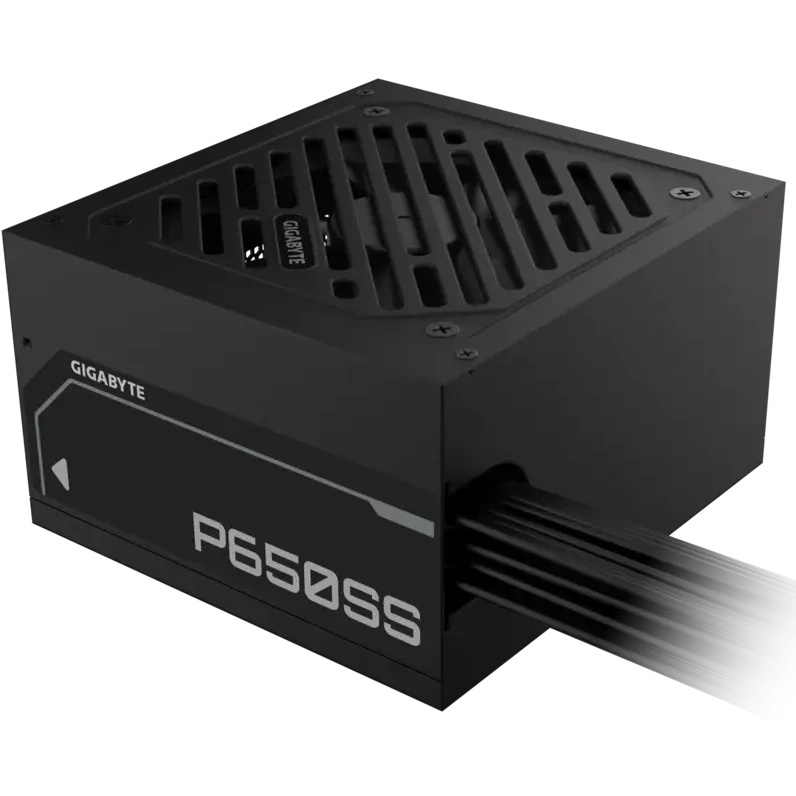 Блок питания Gigabyte ATX 650W GP-P650SS 80 PLUS  silver (20+4pin) APFC 120mm fan 5xSATA RTL