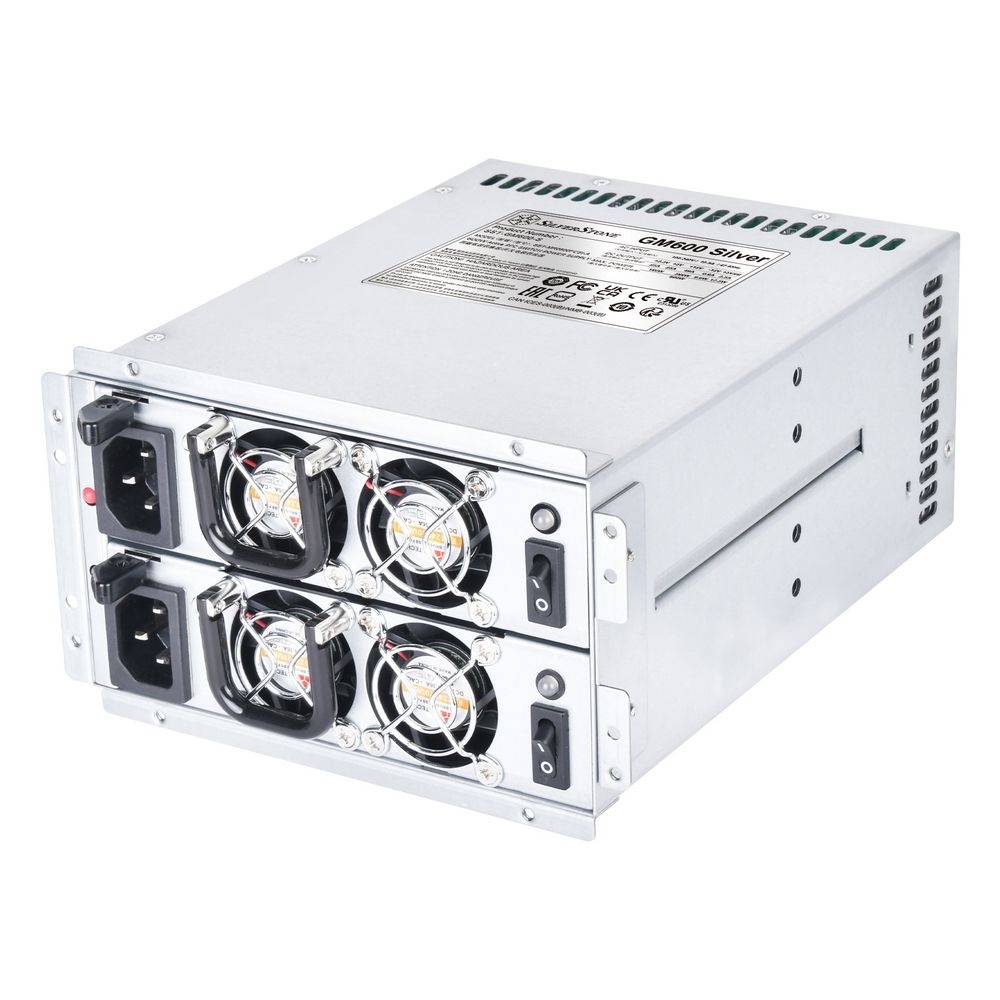Блок питания Silverstone G540GM600S00210 Cybenetics Silver 600W mini redundant power supply Cybeneti