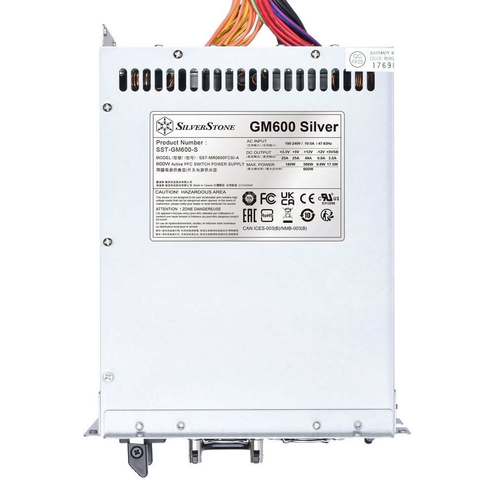 Блок питания Silverstone G540GM600S00210 Cybenetics Silver 600W mini redundant power supply Cybeneti