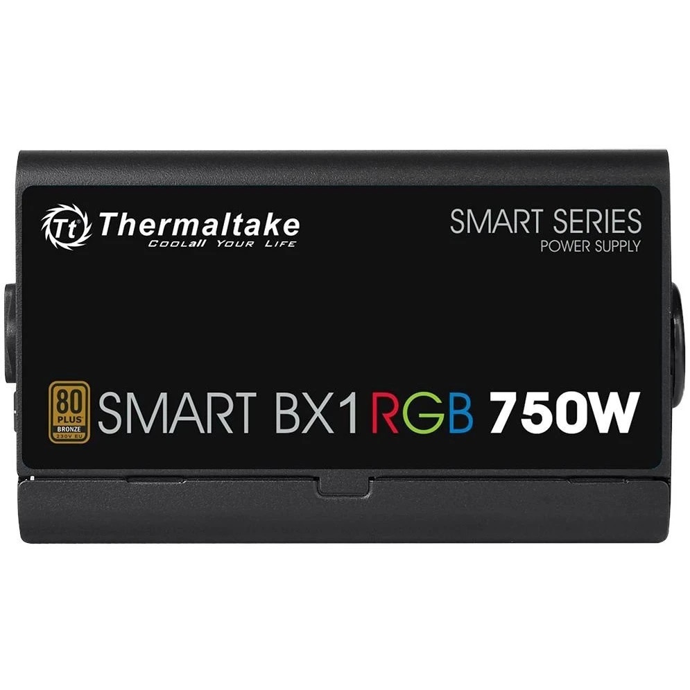 Блок питания Thermaltake Smart PS-SPR-0750NHSABE-1, 750Вт, 80 PLUS Bronze, 120мм, черный