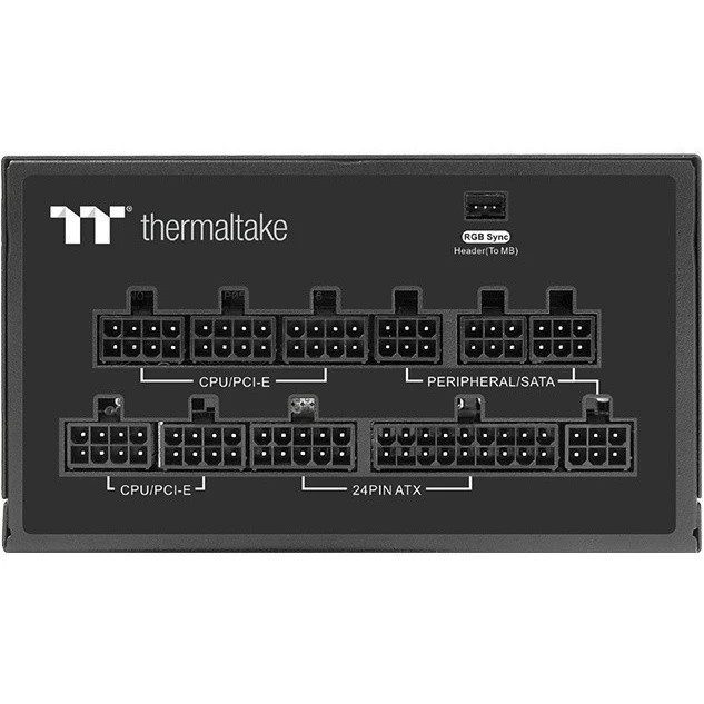 Блок питания Thermaltake Toughpower GF2 ARGB (PS-TPD-0850F3FAGE-2), 850Вт, 80 PLUS Gold, 140мм, моду