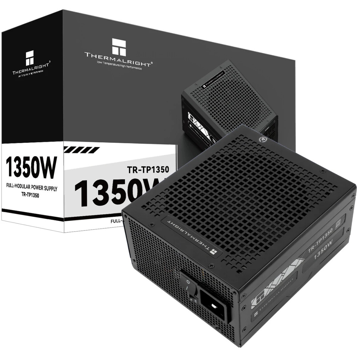 Блок питания Thermalright, 1350W 80+ Platinum (ATX, 3.0, PCIe 5.0, Full modular, 1x24(20+4)pin 600mm