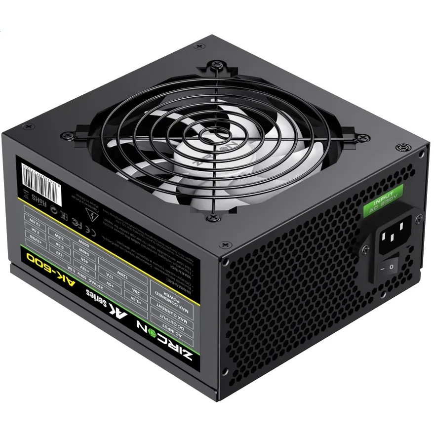 Блок питания ZIRCON AK-600 ATX 600W