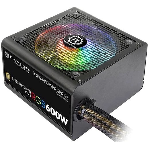 Блок питания Thermaltake Toughpower GX1 RGB PS-TPD-0600NHFAGE-1, 600Вт,80 PLUS Gold, 120мм. черный