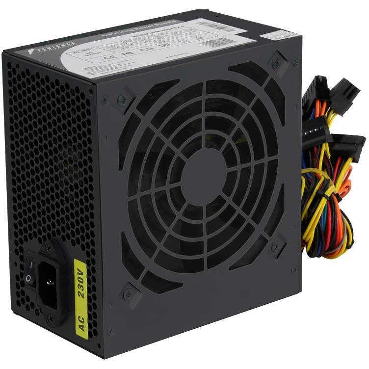 Блок питания Powerman PM-600ATX-F-BL, 600Вт, 120мм, черный