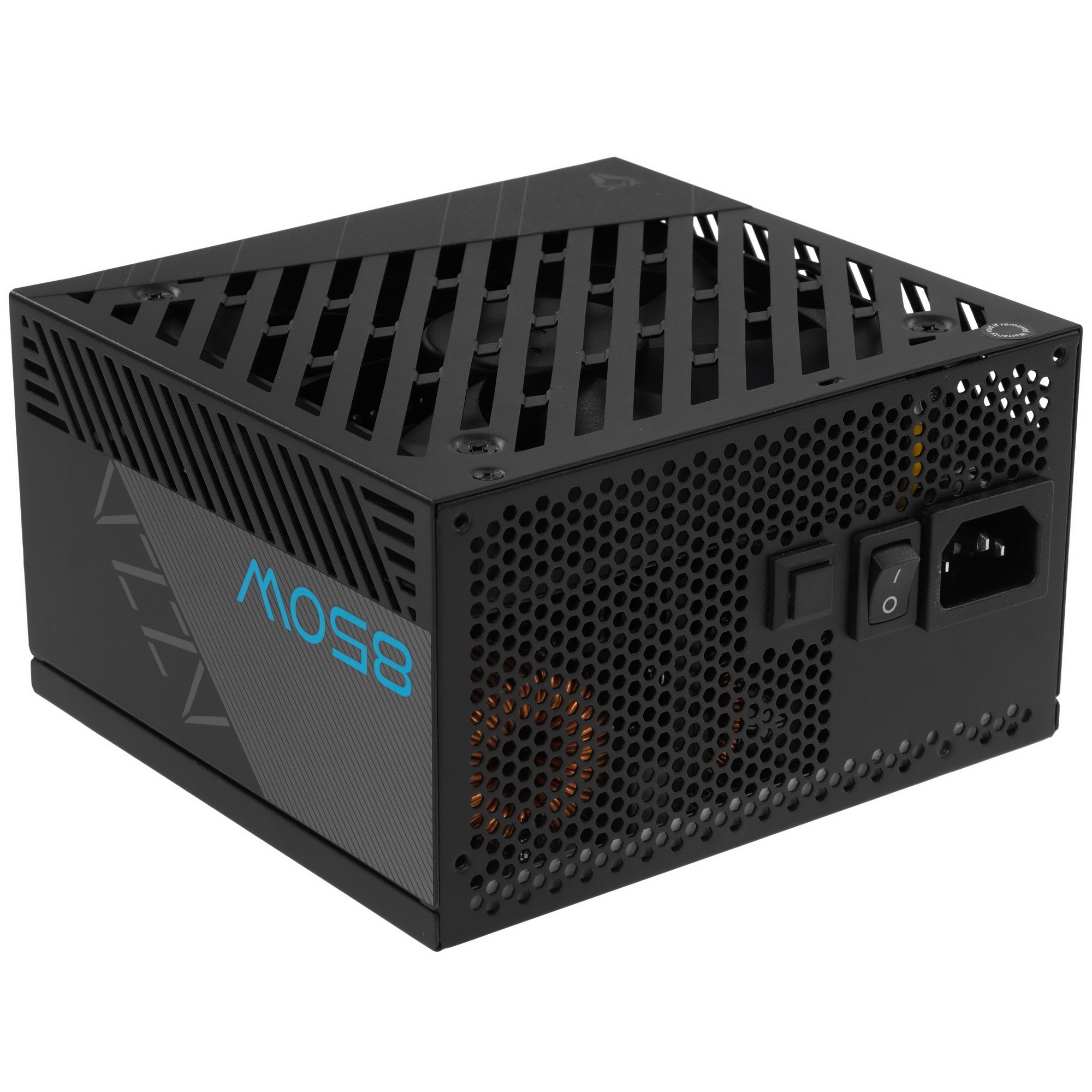 Блок питания Azza PSAZ-850G, 850Вт, 80 PLUS Gold, 120мм, модульный, черный