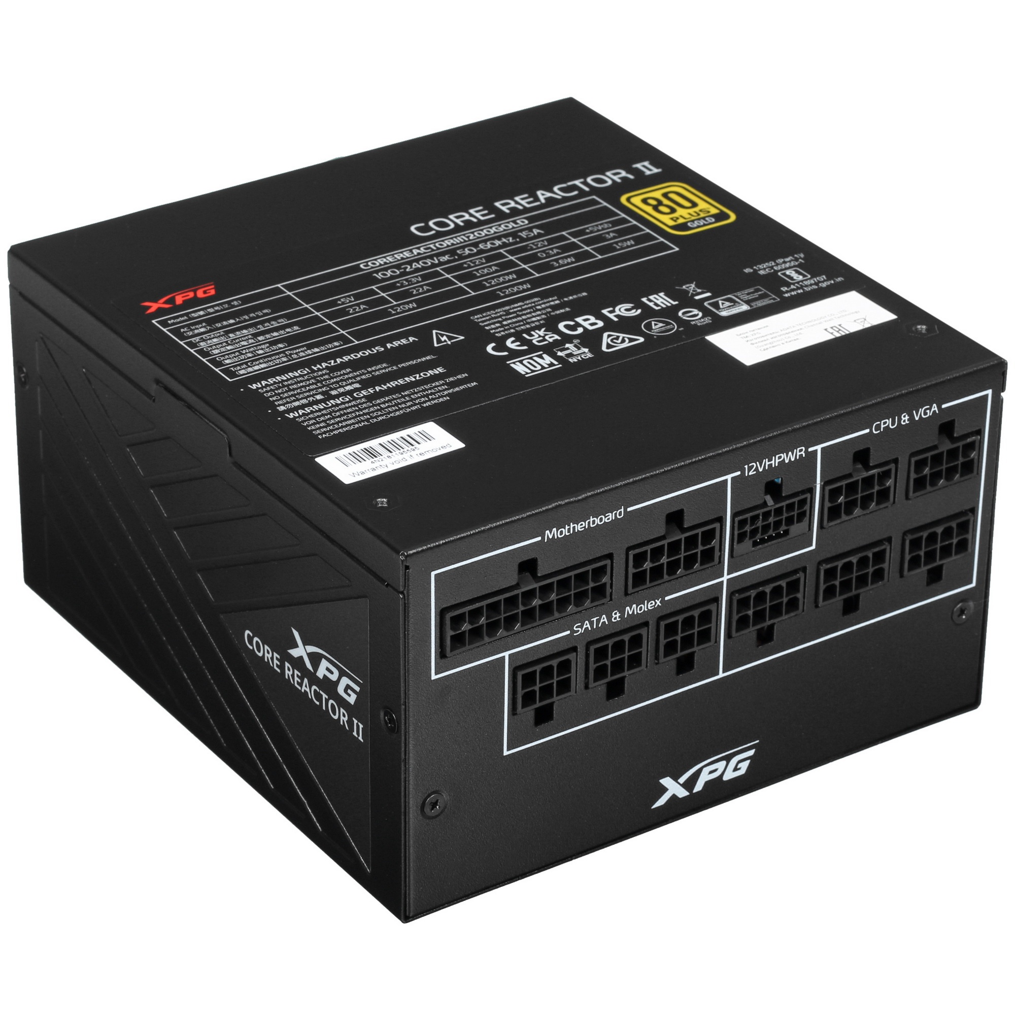 Блок питания ADATA XPG CORE REACTOR II 1200