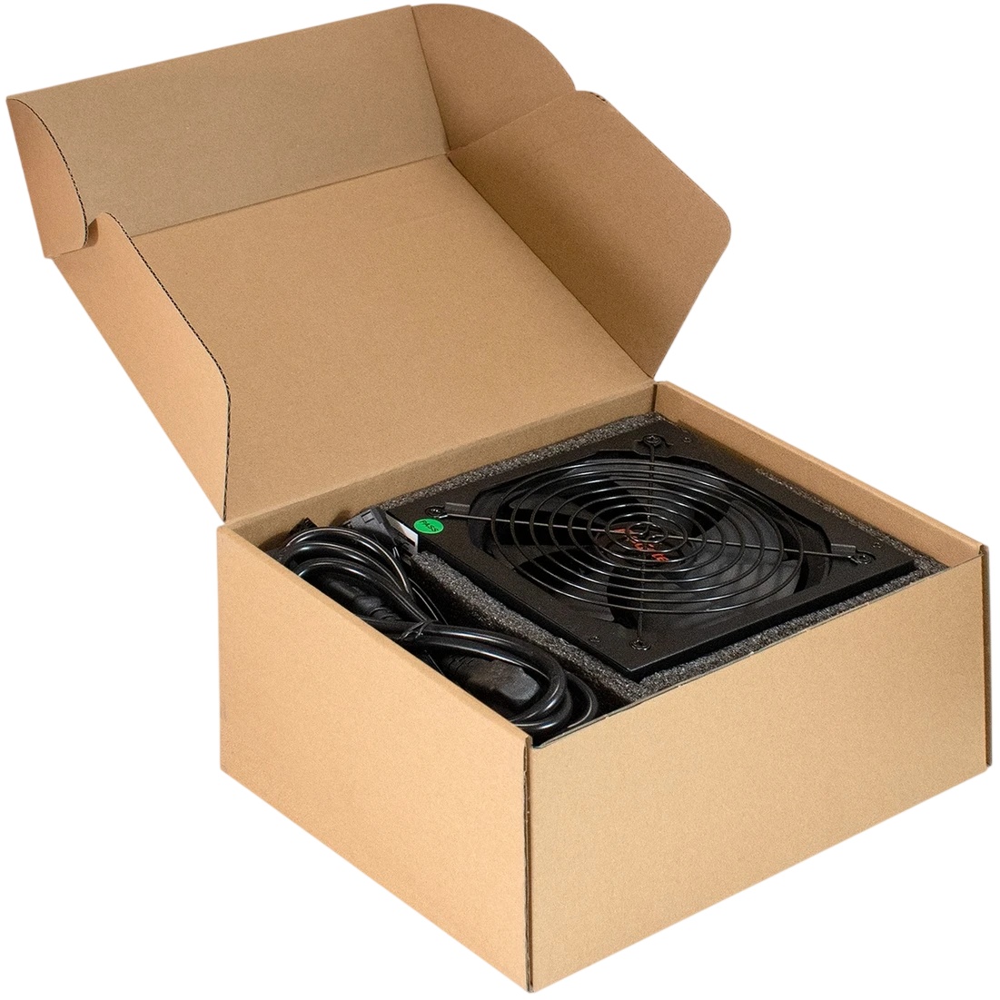 Блок питания ExeGate 500PPH-OEM (EX280577RUS-OEM), 500Вт, 80 PLUS, 120Вт, черный