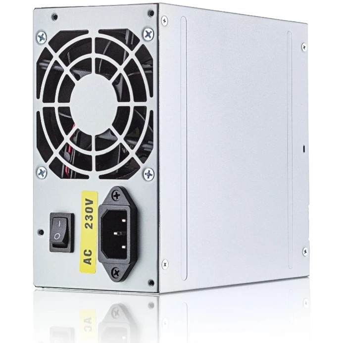 Блок питания Power Supply Foxline, 450Вт, 80мм, серебряный
