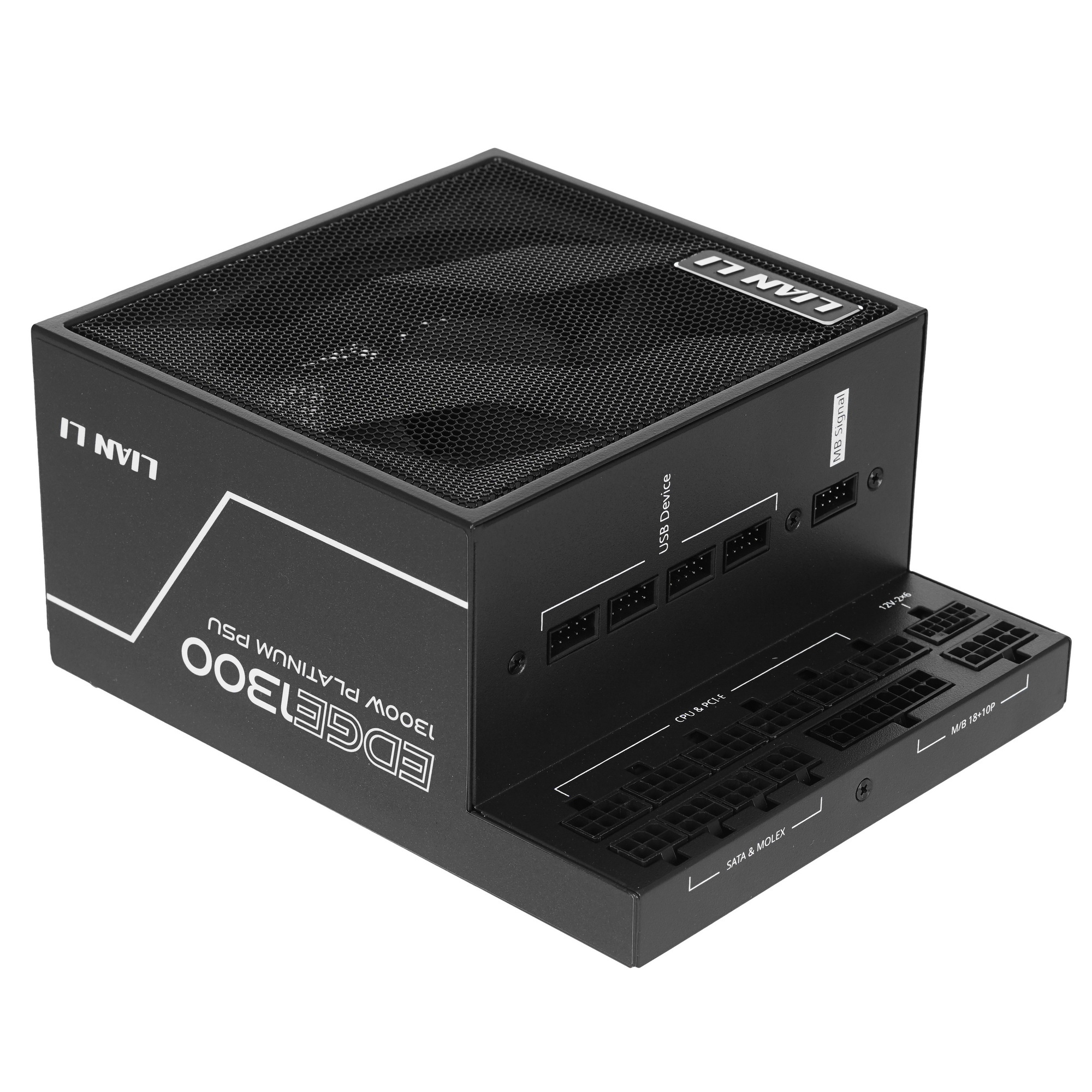 Блок питания Lian-Li ATX 1300W EDGE1300 Gen.5 80+ platinum (20+4pin) APFC 120mm fan 16xSATA Cab Mana
