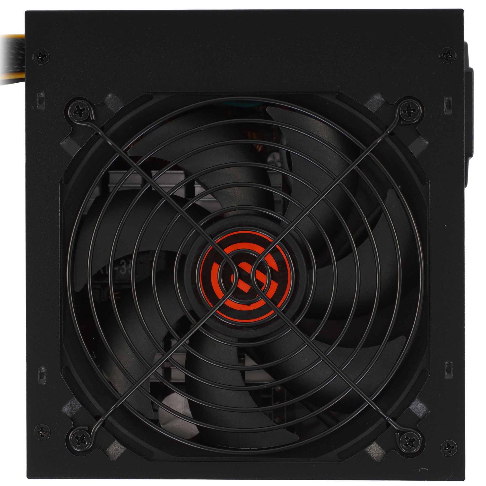 Блок питания Ginzzu CB450 12CM black,24+4p,PCI-E, 3*SATA, 2*IDE,оплетка MB, кабель питания