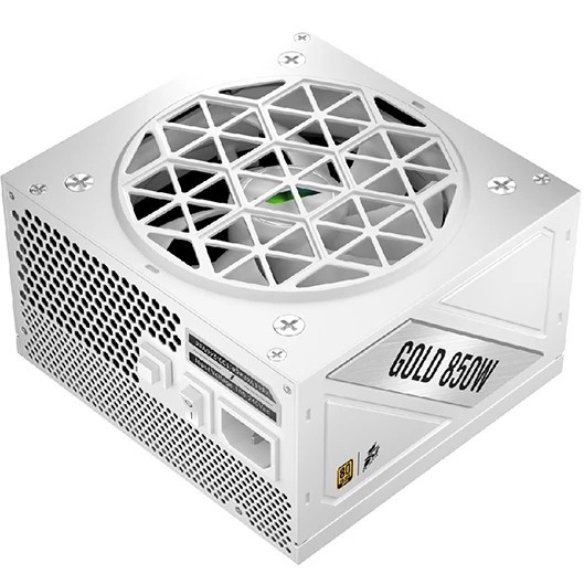 Блок питания 1STPLAYER NGDP HA-850BA4-WH, 850Вт, 80 PLUS Gold, 120мм, модульный, белый