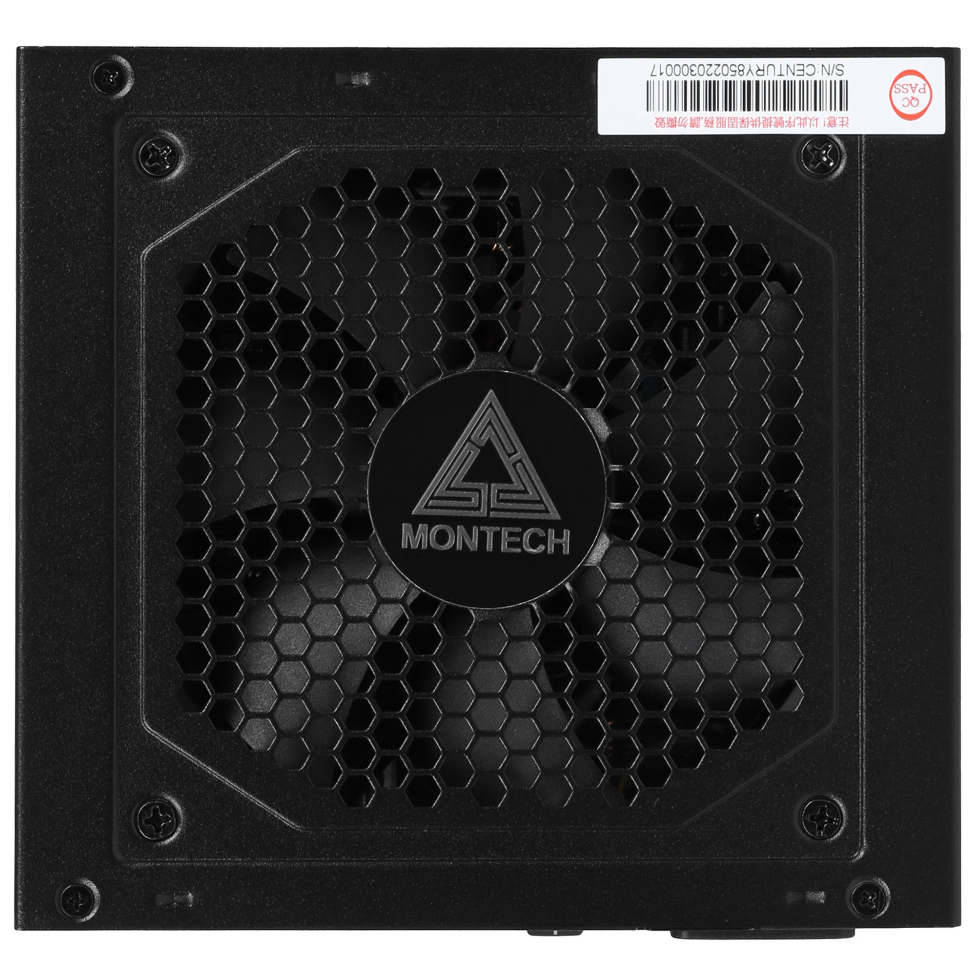 Блок питания Montech ATX 850W CENTURY GOLD G5, 850 Вт, 80 PLUS GOLD, 120 мм, модульный, чёрный