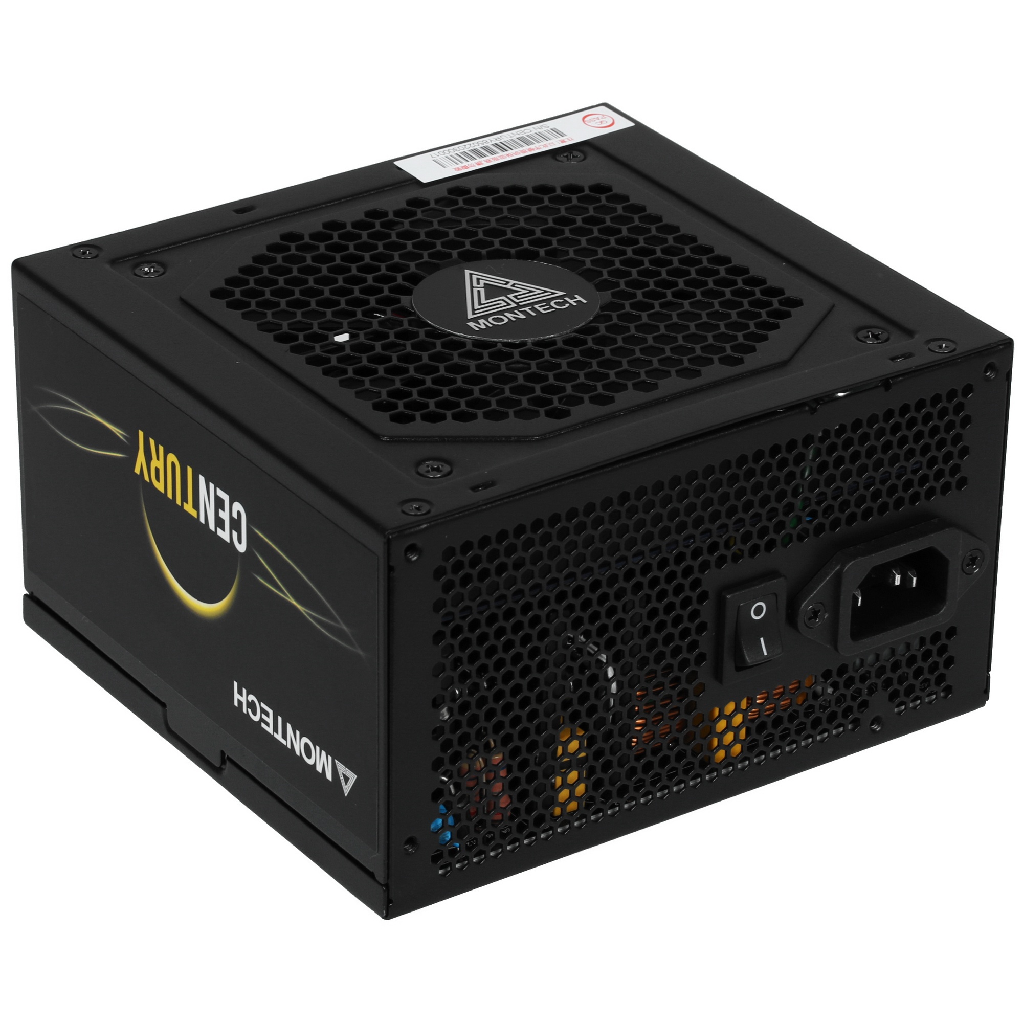Блок питания Montech ATX 850W CENTURY GOLD G5, 850 Вт, 80 PLUS GOLD, 120 мм, модульный, чёрный