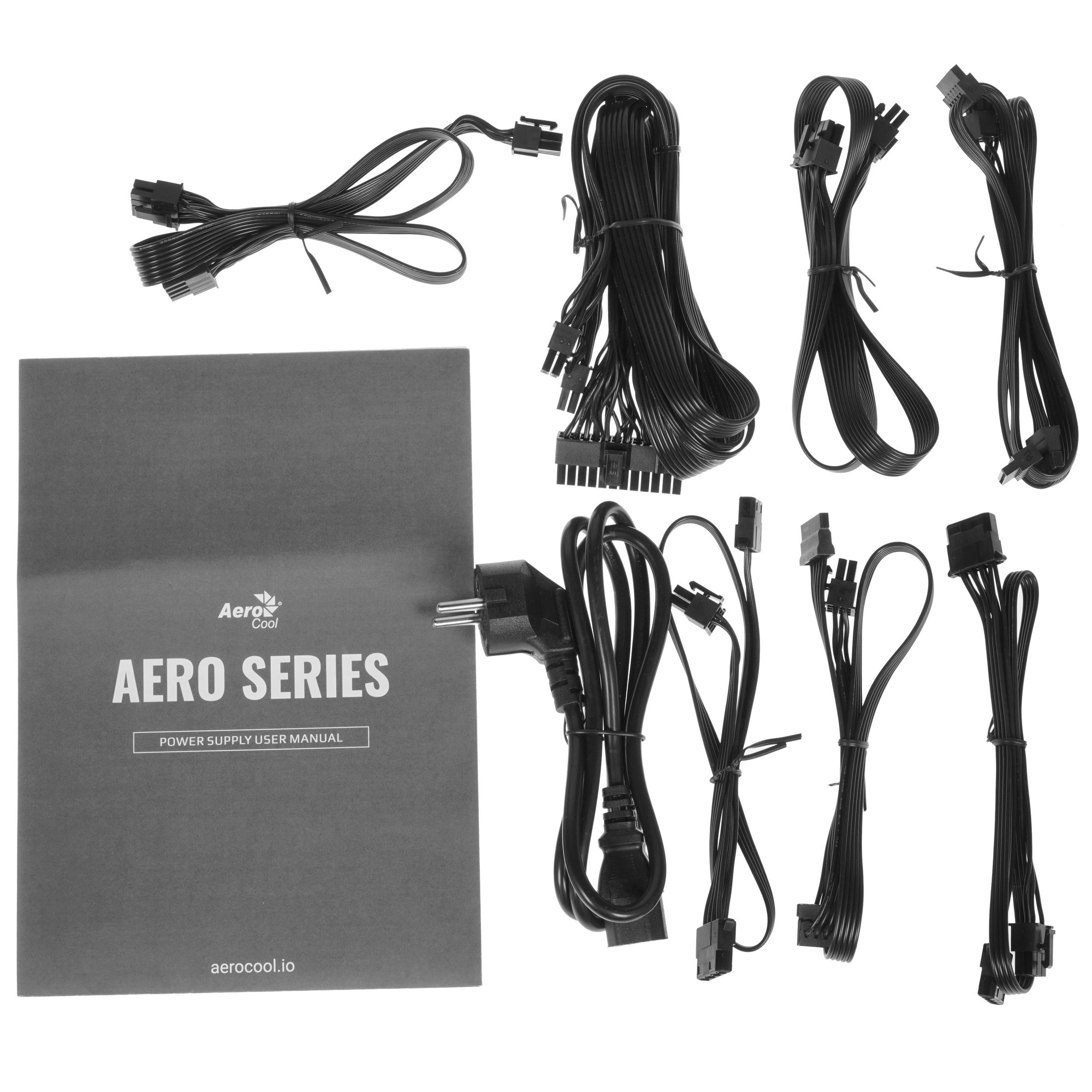 Блок питания Aerocool / Formula AERO BRONZE 550M 90%, ATX v2.4, A.PFC, Fan 12cm, Ja