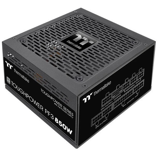 Блок питания Thermaltake PS-TPD-0850FNFAPE-3, 850Вт, 80 PLUS Platinum, 120мм, модульный, черный