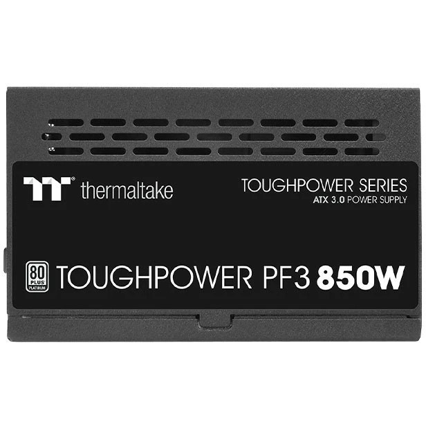 Блок питания Thermaltake PS-TPD-0850FNFAPE-3, 850Вт, 80 PLUS Platinum, 120мм, модульный, черный