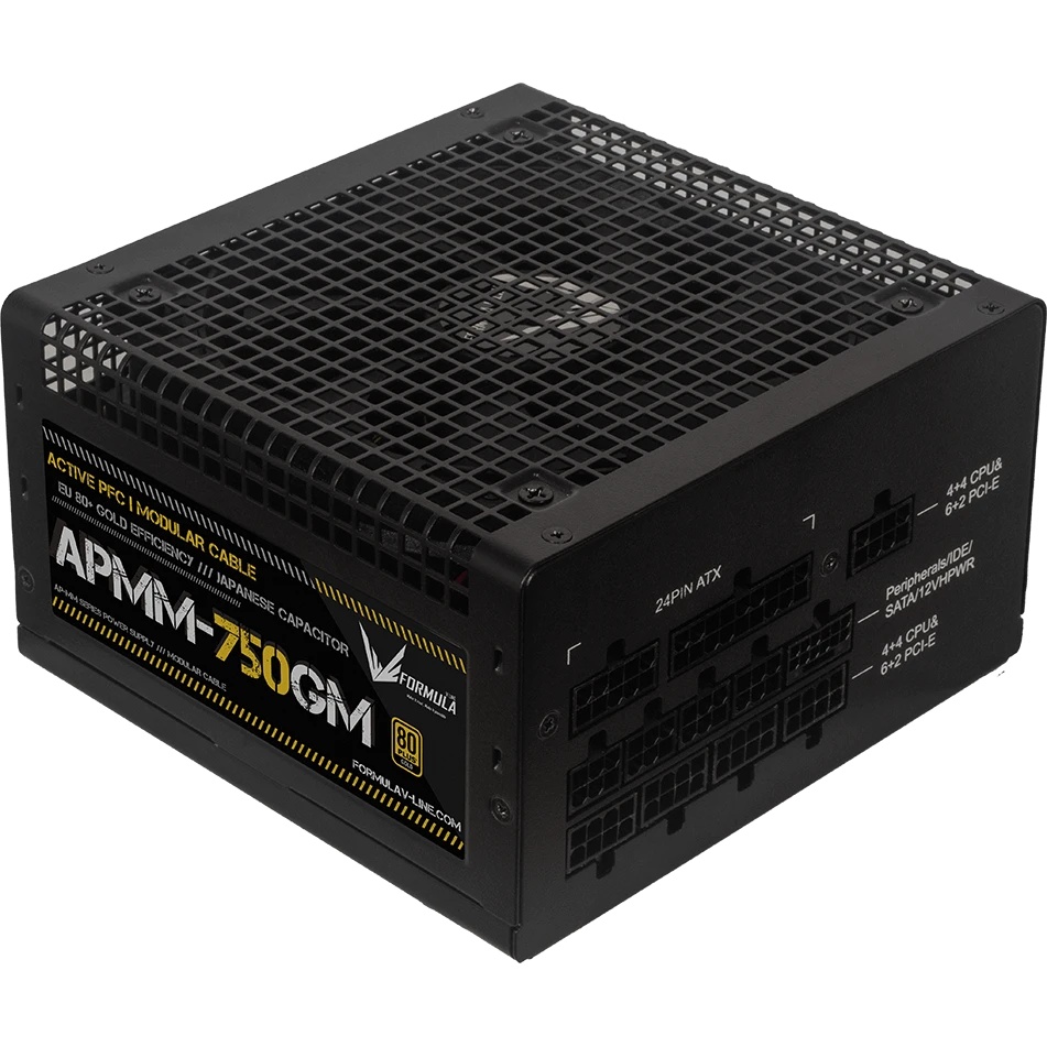 Блок питания Aerocool / Formula ATX 750W APMM-750GM Gen.5 80 PLUS  gold (20+4pin) APFC 120mm fan 8xS