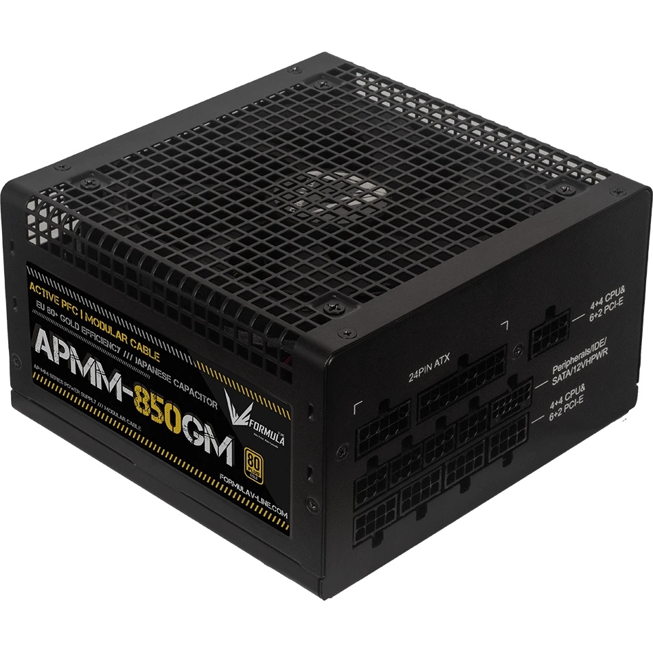 Блок питания Aerocool / Formula ATX 850W APMM-850GM Gen.5 80 PLUS  gold (20+4pin) APFC 120mm fan 8xS