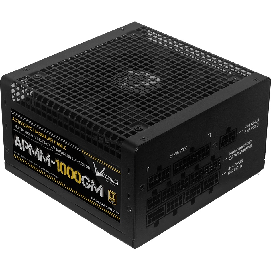 Блок питания Aerocool / Formula ATX 1000W APMM-1000GM Gen.5 80 PLUS  gold (20+4pin) APFC 120mm fan 8