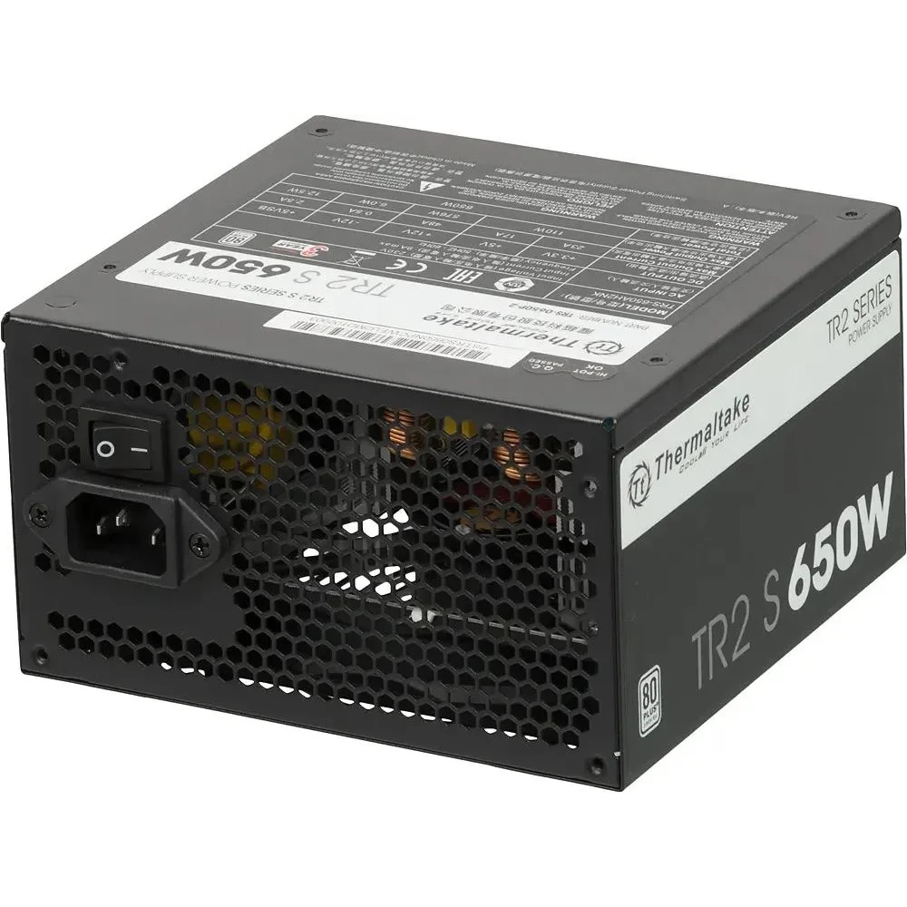 Блок питания Thermaltake TR2 S 650W [PS-TRS-0650NPCWEU-2] v2.3, A.PFC, 80 Plus , Fan 12 cm, Retail