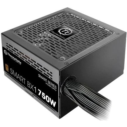 Блок питания Thermaltake ATX 750W Smart BX1 80+ bronze (24+4+4pin) APFC 120mm fan 8xSATA RTL