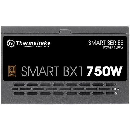 Блок питания Thermaltake ATX 750W Smart BX1 80+ bronze (24+4+4pin) APFC 120mm fan 8xSATA RTL