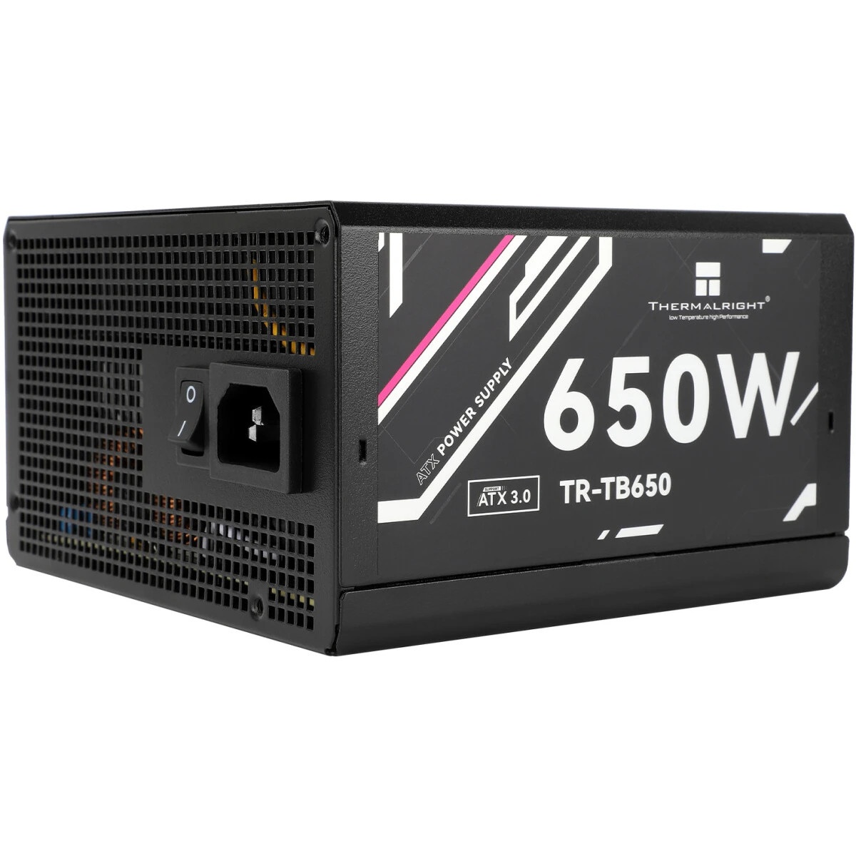 Блок питания Thermalright, 650W 80+ Bronze (ATX, 3.0, Full modular, 1x24(20+4)pin, 2xCPU 8(4+4)pin,