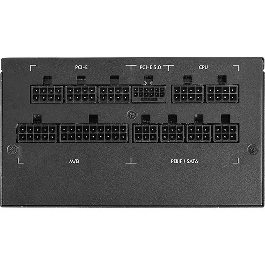 Блок питания Chieftec Atmos CPX-850FC, 850Вт, 80 PLUS Gold, 135мм, модульный, черный