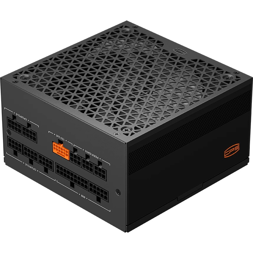 Блок питания  PCCOOLER, 750W 80+ Gold (ATX, 3.1, PCIe 5.1 600W, Full modular, 1x24(20+4)pin 550mm, 2