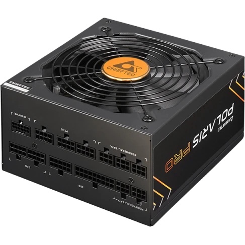 Блок питания Chieftec Polaris Pro PPX-1300FC-A3, 1300Вт, 80 PLUS Platinum, 135мм, модульный, черный