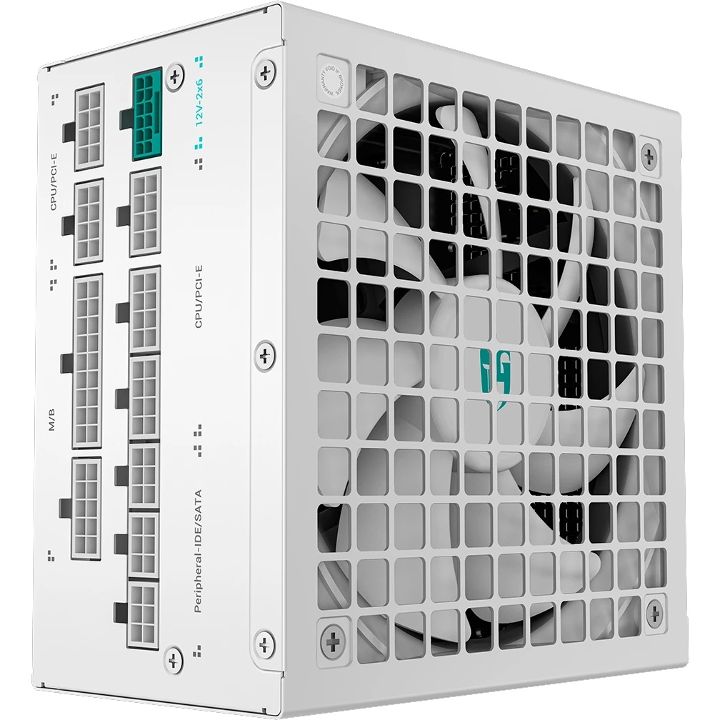 Блок питания Deepcool / GAMERSTORM PN1000M WH (ATX 3.1, 1000W, Full Cable Management, PWM 135mm fan,