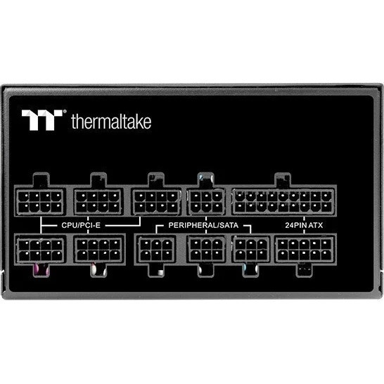 Блок питания Thermaltake Toughpower GF1 (PS-TPD-1200FNFAGE-1), 1200Вт, 80 PLUS Gold, 140мм, модульны