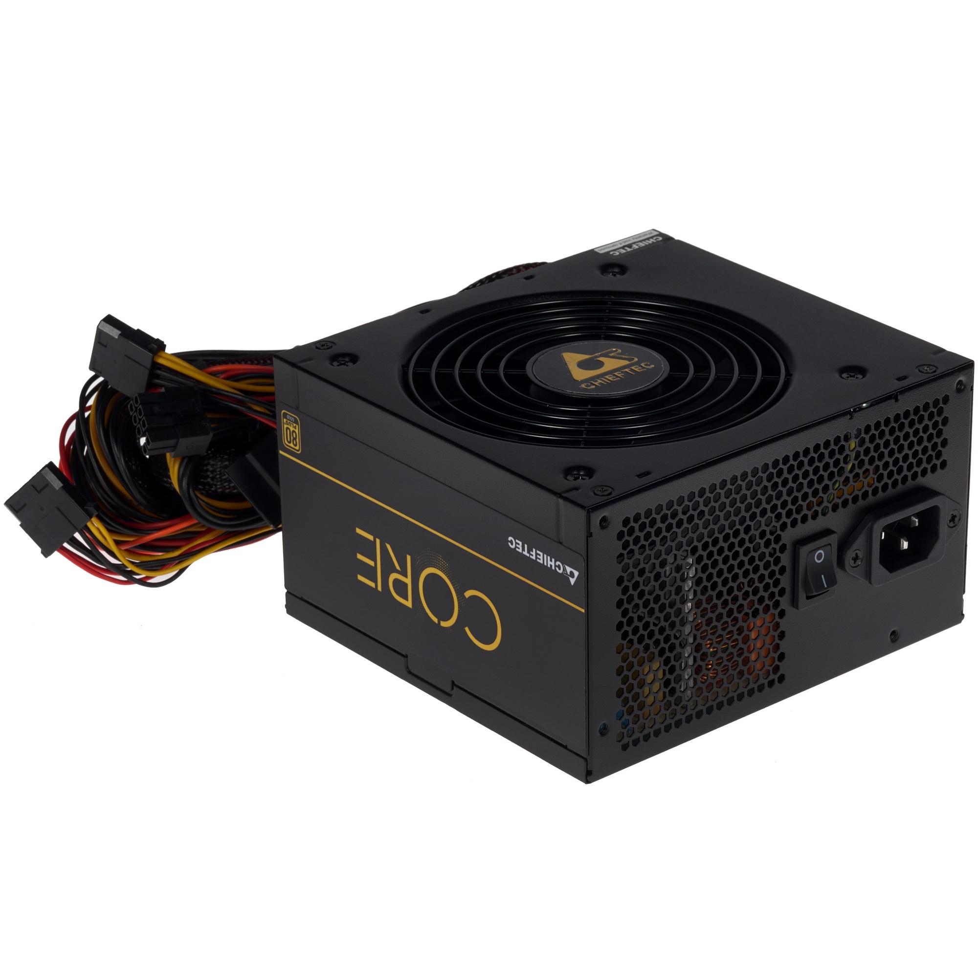 Блок питания Chieftec Core BBS-500S (ATX 2.3, 500W, 80 PLUS GOLD, Active PFC, 120mm fan) Retail