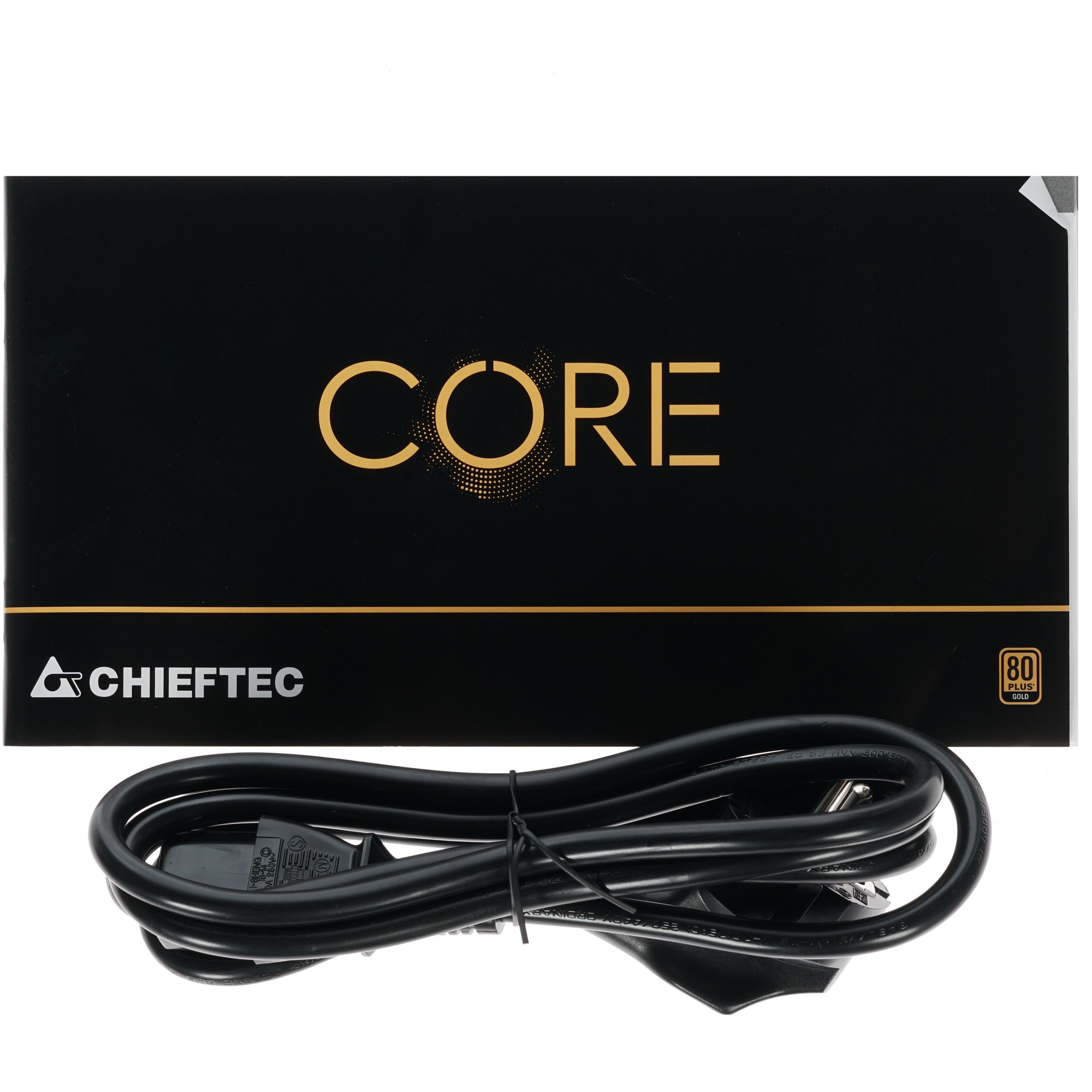 Блок питания Chieftec Core BBS-500S (ATX 2.3, 500W, 80 PLUS GOLD, Active PFC, 120mm fan) Retail