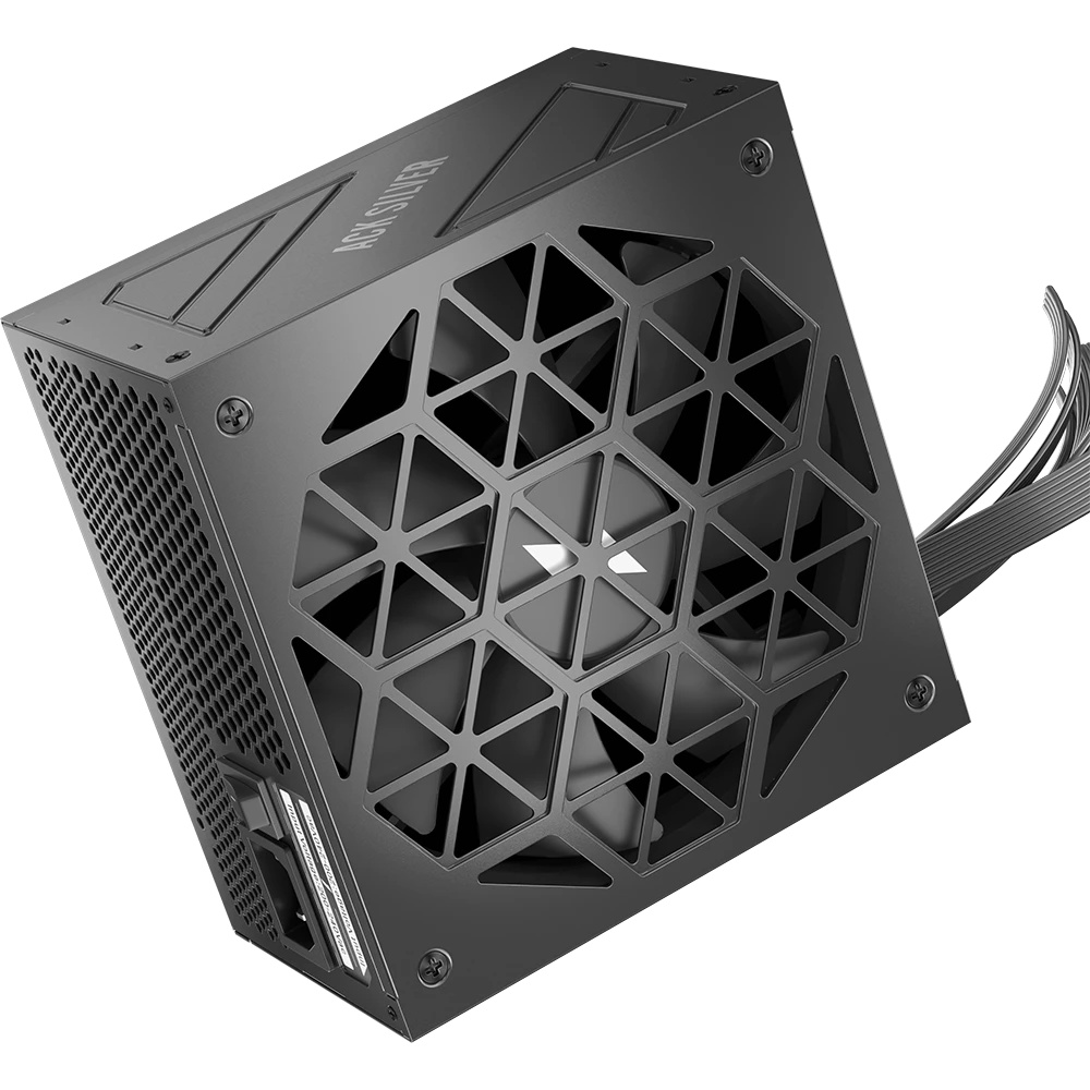 Блок питания 1STPLAYER ACK SILVER HA-750BA7-BK, 80 PLUS Silver, 140мм, черный
