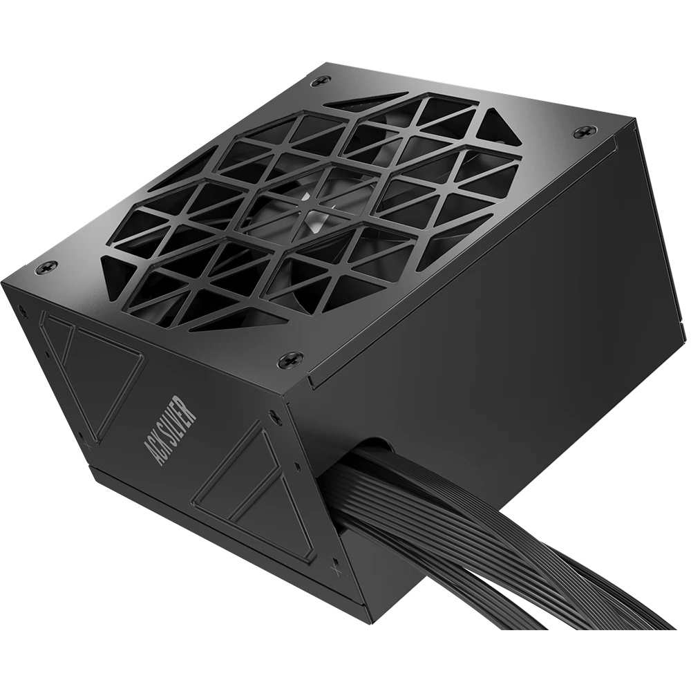Блок питания 1STPLAYER ACK SILVER HA-750BA7-BK, 80 PLUS Silver, 140мм, черный