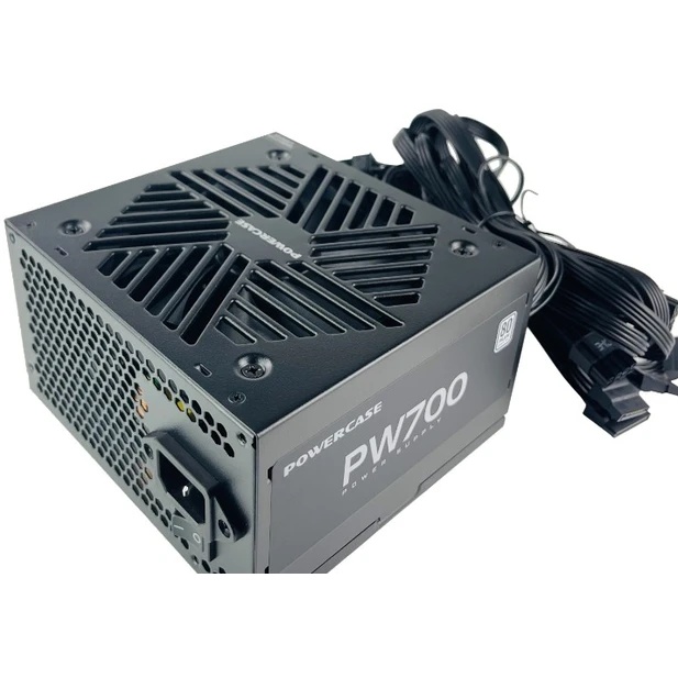 Блок питания Powercase PW700 (80 Plus, ATX 2.31, 700W, APFC, DC-DC, 120mm Fan) / PS-700W-DC