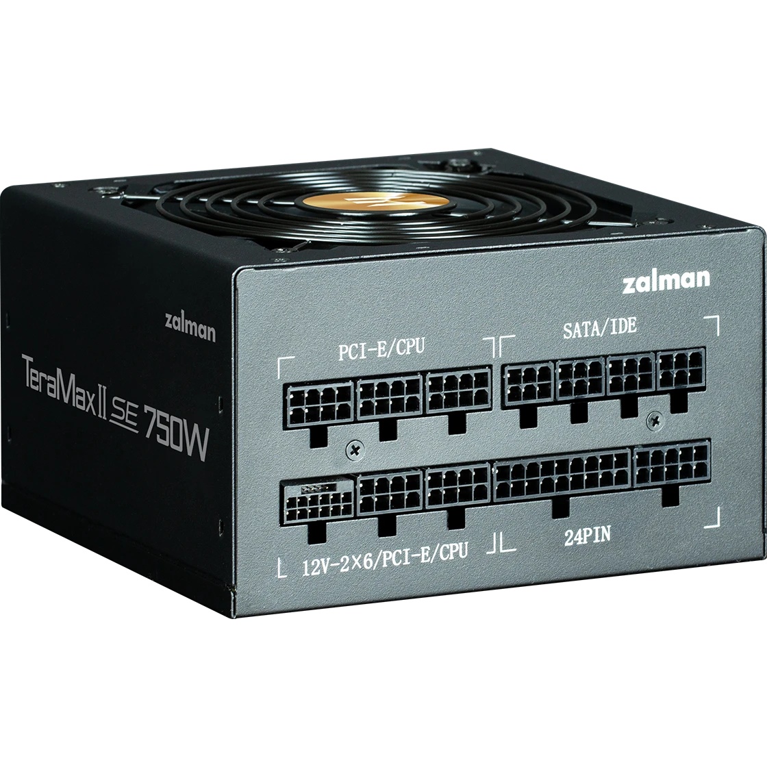 Блок питания Zalman ZM750-TMX2SE, 750W, ATX12V v3.1, APFC, 12cm Fan, 80+ Gold Gen5.1, Full Modular,
