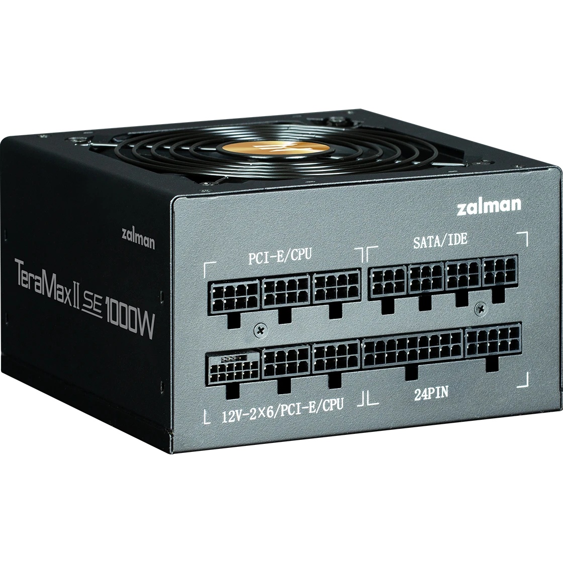 Блок питания Zalman ZM1000-TMX2SE, 1000W, ATX12V v3.1, APFC, 12cm Fan, 80+ Gold Gen5.1, Full Modular