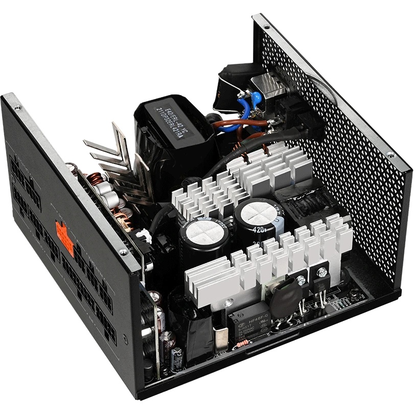 Блок питания  PCCOOLER, 850W 80+ Gold (ATX, 3.1, PCIe 5.1 600W, Full modular, 1x24(20+4)pin 550mm, 2