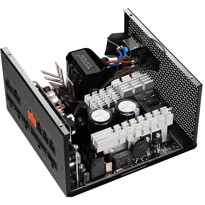 Блок питания  PCCOOLER, 850W 80+ Gold (ATX, 3.1, PCIe 5.1 600W, Full modular, 1x24(20+4)pin 550mm, 2