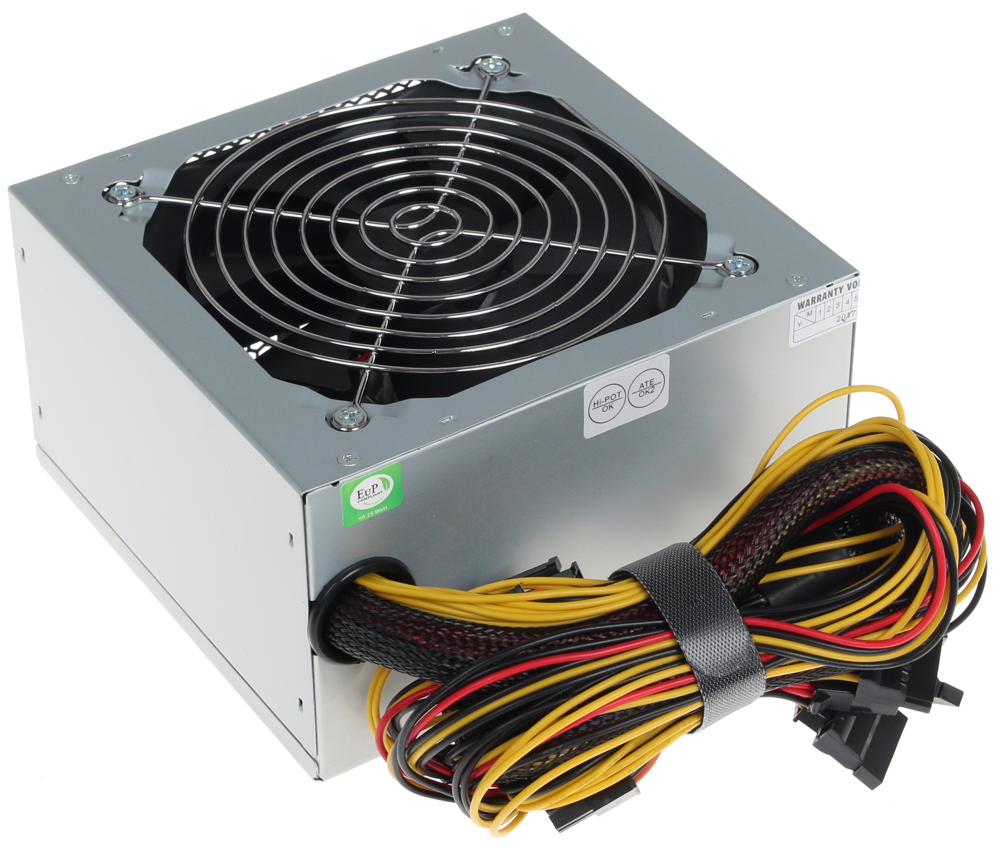 Блок питания POWERMAN 500W (PM-500ATX) ATX2.2, Active PFC 80+, 12cm Fan  OEM