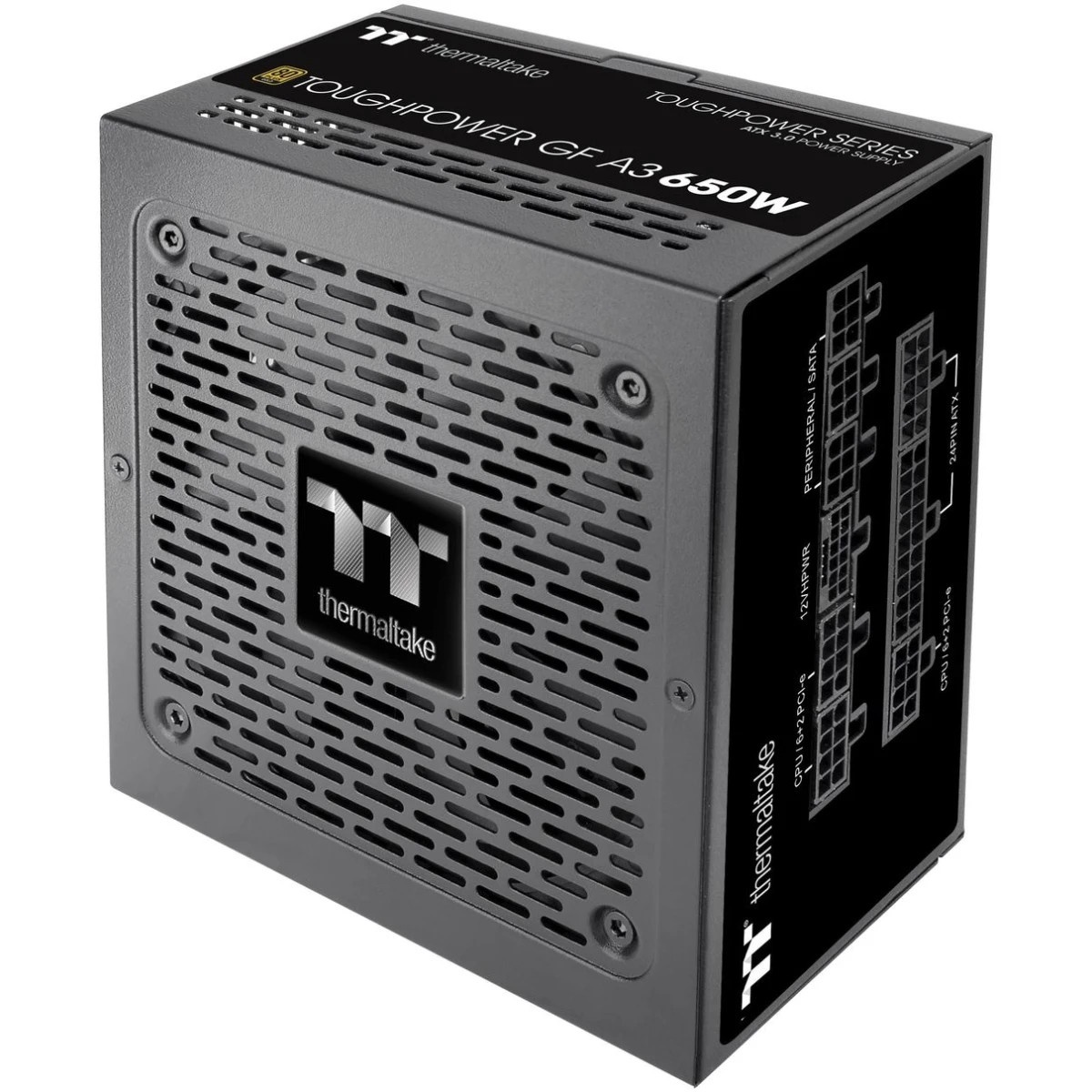 Блок питания Thermaltake Toughpower GF A3 (PS-TPD-0650FNFAGE-H), 650Вт, 80 PLUS Gold, 120мм, модульн
