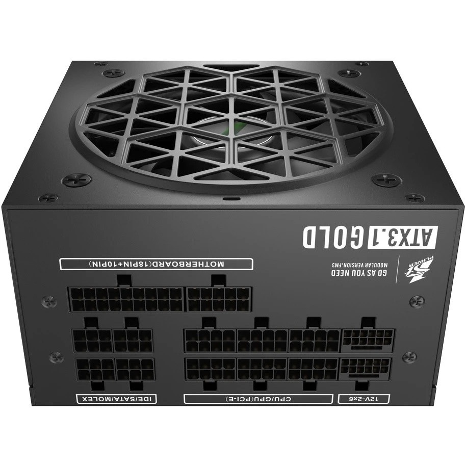 Блок питания 1STPLAYER NGDP Gold 850W, 850DВт, 80 PLUS Gold, 120мм, модульный, черный